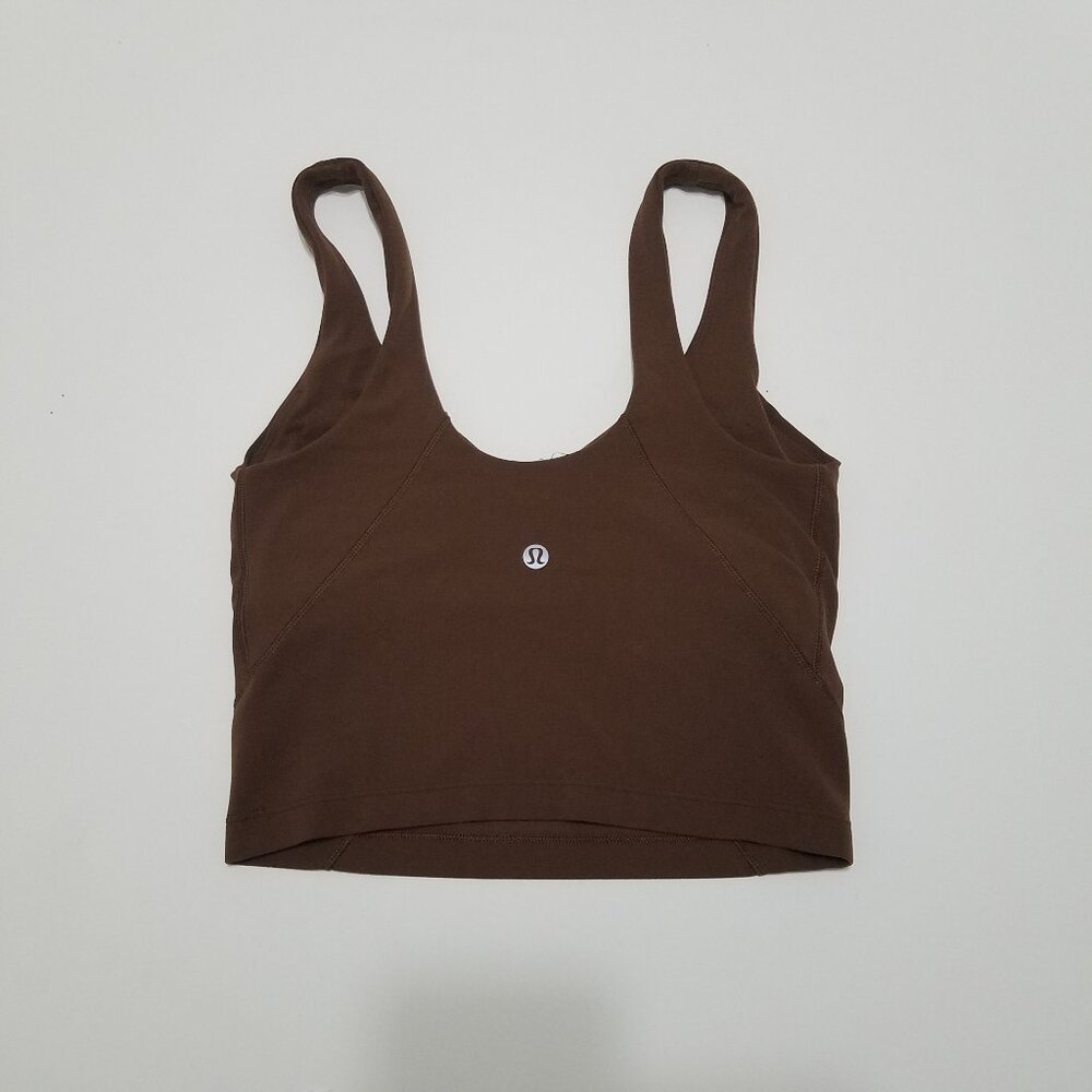Like New Lululemon Align Tank Top Brown Size 2 - Picture 2 of 4